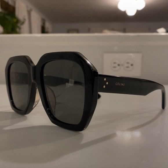 CELINE CL40045F 01A SUNGLASSES Black Frame - Picture 5 of 11